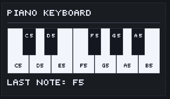 Synth keys